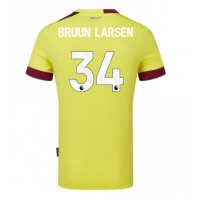 Burnley Jacob Bruun Larsen #34 Gostujuci Dres 2023-24 Kratak Rukav